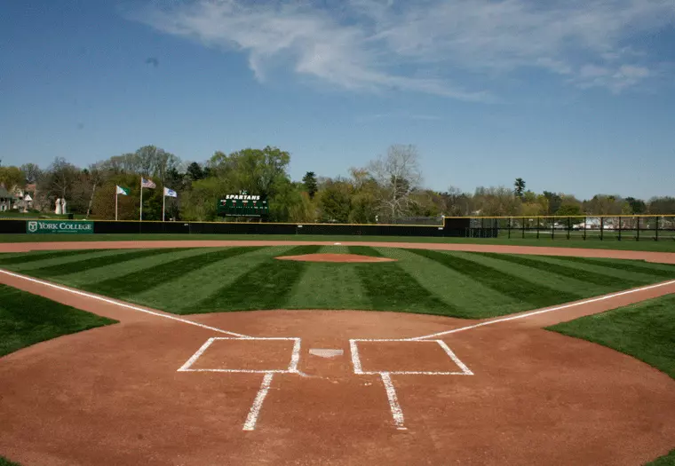 College Baseball Field
